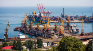 უკრაინის ნავსადგურებმა საომარი მოქმედების  პირობებში ტვირთბრუნვის სარეკორდო მაჩვენებელს მიაღწიეს