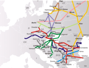 ჩქაროსნული რკინიგზის შორეული პერსპექტივა  