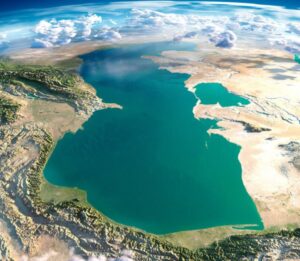 კასპიის ზღვაში წყლის დონის ვარდნა შუა დერეფნის და მისი ტრასეკას განშტოების კონკურენტუნარიანობაზე უარყოფითად აისახება