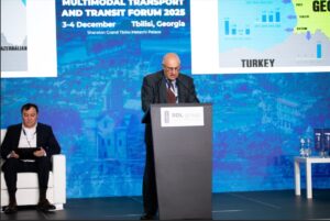 თბილისში გამართულმა „მულტიმოდალურ ტრანსპორტის და ტრანზიტის ფორუმმა“ შუა დერეფნის პრობლემები და განვითარების ასპექტები გააშუქა